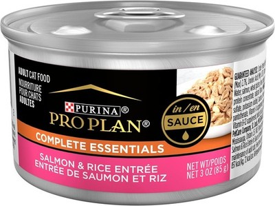 Purina Pro Plan Salmon & Rice Wet Cat Food in Gravy 3oz 24ct