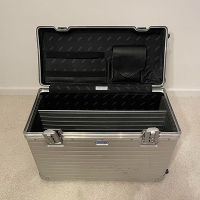 Rimowa Topas Vertical Pilot Case 42L Silver 950.51 | eBay