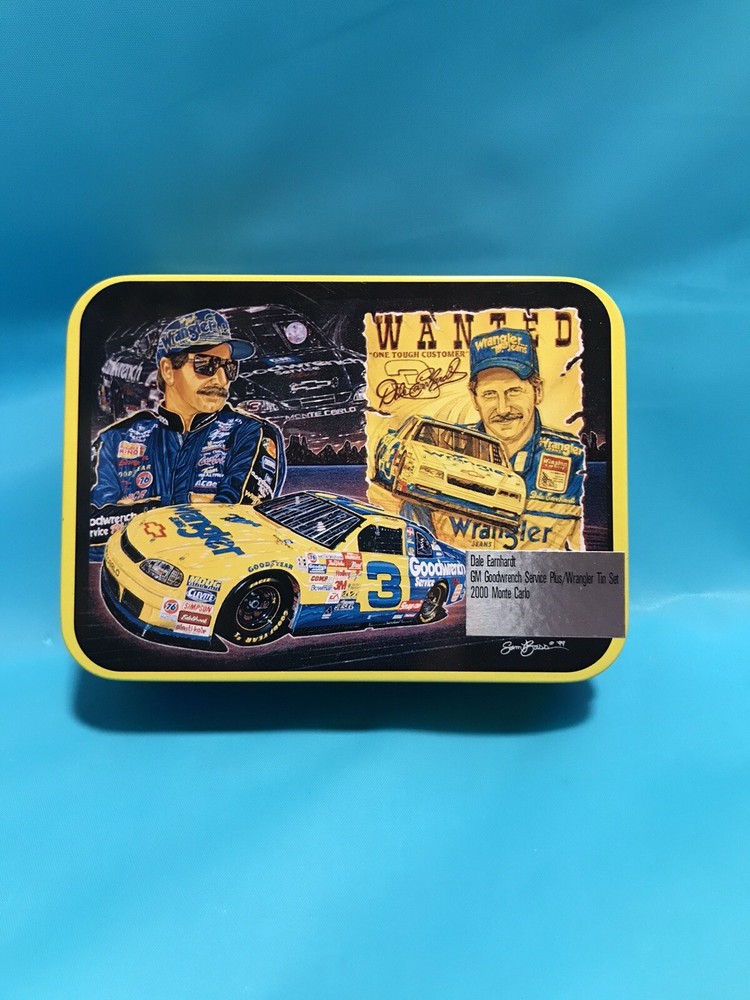 Action Performance DALE EARNHARDT Wrangler /Goodwrench 2 Pack w Collectible Tin
