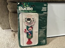 bucilla Christmas heirloom felt Candy Elves Doorknob ornaments kit 48804 NIP