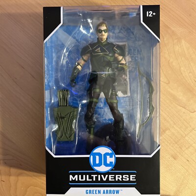 DC Multiverse Green Arrow ( injustice 2) McFarlane Toys 7'' Figure New Sealed