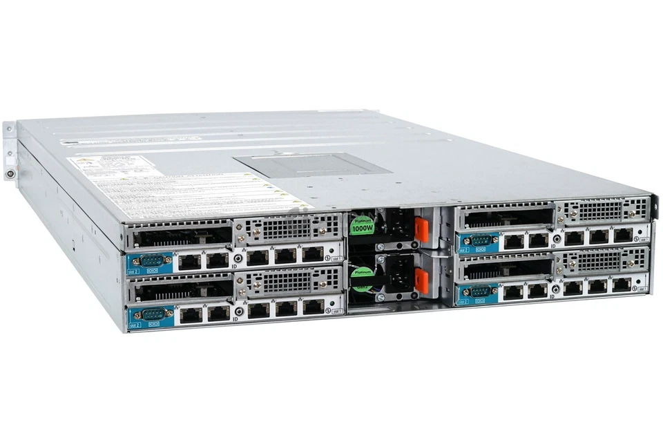 NEC Express 5800/E120F-M 2U 4 Node Server Chassis Custom to Order - Image 2 of 4