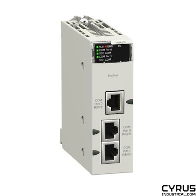 Schneider Electric BMXNOM0200 communication module, Modicon X80, Serial link mod