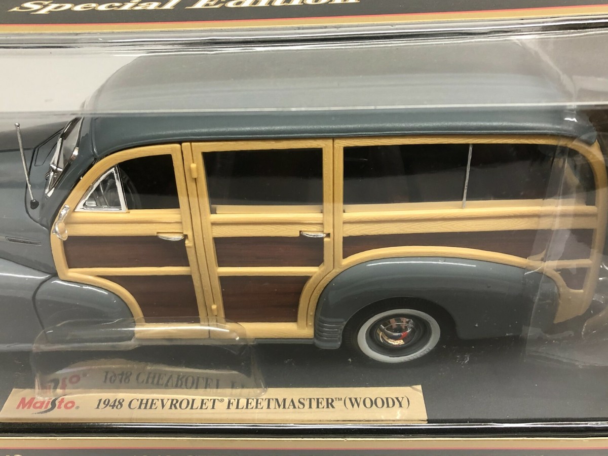 1948 Chevrolet Fleetmaster Woody MAISTO 1/18 scale Special Edition