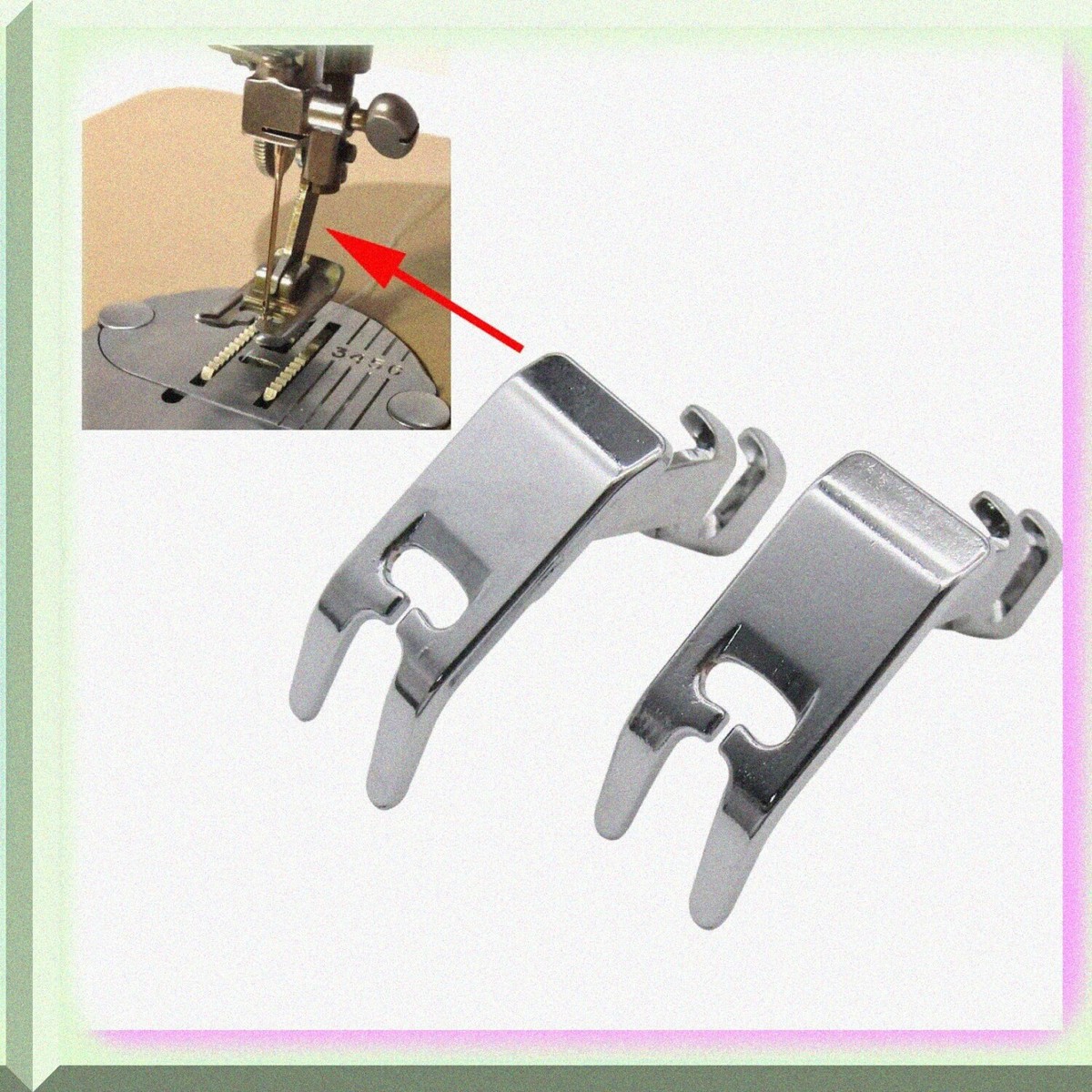 FOOGさん専用 ZigZagPro Slant Shank Foot Set - Perfect Fit for Brand 301A, 401A