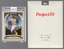 P70 Topps 2021 Project 70 Base #698 Ronald Acuna Jr. 2006 Shoe Surgeon /1186 QTY