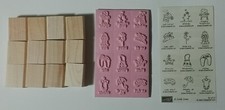 NEW - UNMOUNTED - Stampin' Up - A Little Love - Set of 12 Stamps