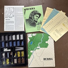 1976 Burma Game by Game Designers Workshop in Case No
