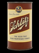 Schlitz Beer of Milwaukee NEW METAL SIGN: 9 x 12" Aluminum Free Shipping