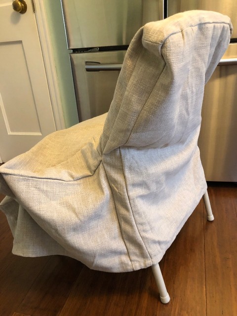 Pottery Barn 2012 Arm Chair Cover Polyester Linen 6822282 2012