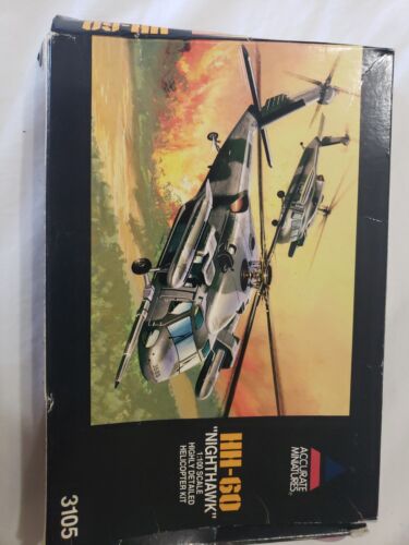 Accurate Miniatures HH-60 Nighthawk Helicopter Plastic Model Kit unsealed - Picture 1 of 11