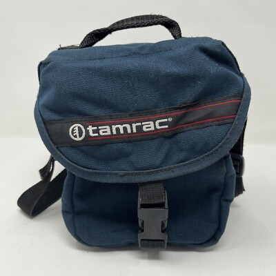 VINTAGE Tamrac Camera Bag Blue Made In USA Model 600R 