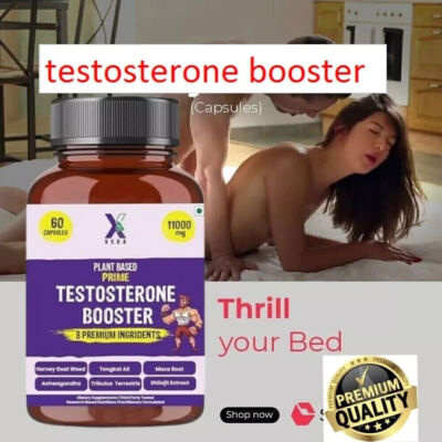 Testosterin Booster Multivitamins, Strength & Stamina for Men Wellness Pack of 2