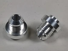 AN6, 6 AN MALE BILLET 6061T6 ALUMINUM WELD ON / WELD IN FITTING BUNG - QTY2