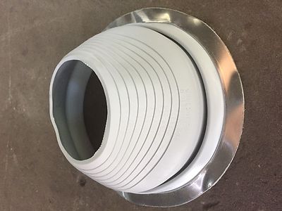 2x Boots #6 Metal Roofing Pipe Boot Flashing,EPDM, 5'' to 9'' Pipes,  Gray