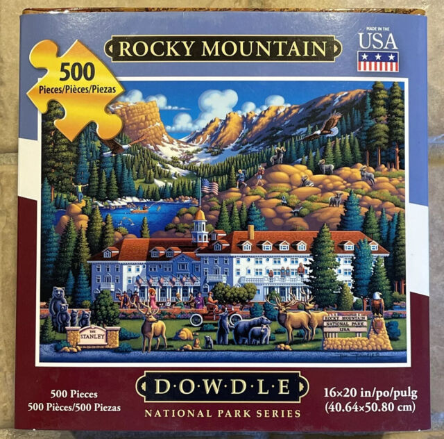 Dowdle Jigsaw Puzzle Rocky Mountain 500pcs for sale online