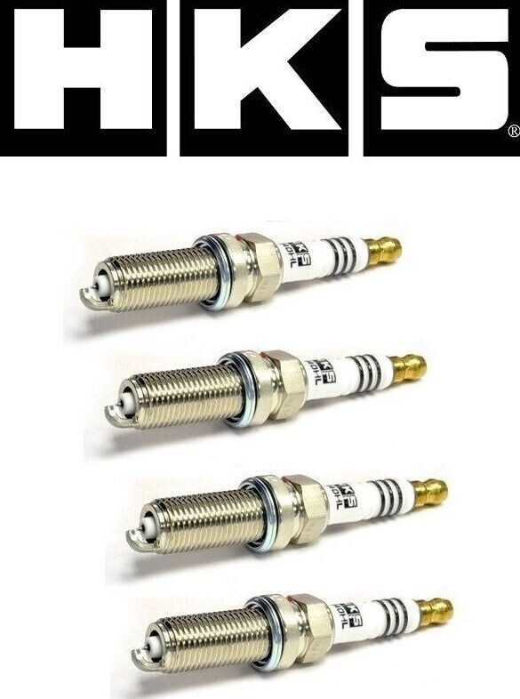 4 x Uprated HKS Iridium Super Fire Spark Plugs HR8 -For S14a 200SX Kouki SR20DET