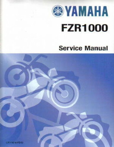 1989-1995 Yamaha FZR1000 Printed Motorcycle Service Manual : LIT
