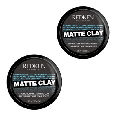 Redken Matte Clay 2x 75ml Set / Rough Clay