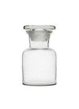 Eisco Labs 30ml Reagent Bottle, Wide Neck with Glass Stopper - Soda Glass
