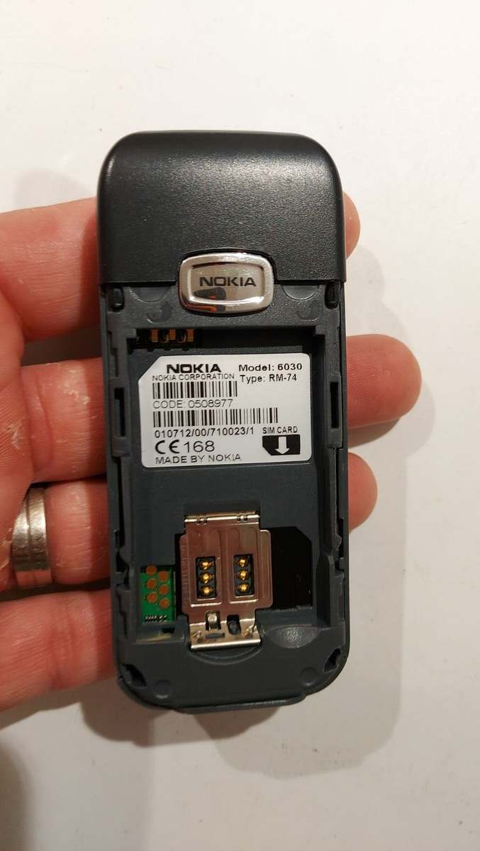 3383.Nokia 6030b Very Rare - For Collectors - Unlocked - Like