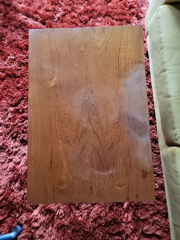 Vintage Retro 60's Coffee Side Table Teak Poul Hundevad On Castors Danish 1970s - Image 3 of 4