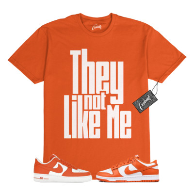 Dunk Cosmic Clay White Orange Low Air Force 1 '07 T Shirt Match NLM