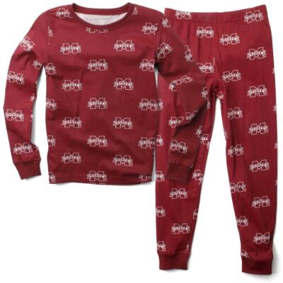 Kids Mississippi State Bulldogs Matching PJs Youth Jammies Part Of Our Family