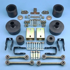 2018+ Jeep Wrangler JL 4WD 3.5" Lift Kit+Shock Extender+Sway Endlink+Bump Stop