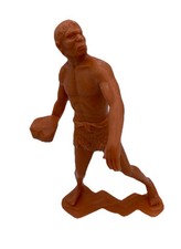 Vintage 6 Louis Marx Co MCMLXIII Caveman Throwing Rock
