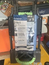 COSCO Shifter 2 in 1 Folding Hand Truck/Cart Green Pick Up Only