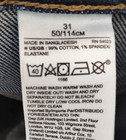 BANANA REPUBLIC Medium Wash "HI RISE STRAIGHT ANKLE" Jeans Sz 31 (27 Inseam) — photo 4