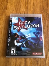 Rock Revolution Sony Playstation 3 2008 Case Manual Disc Tested Great Authentic