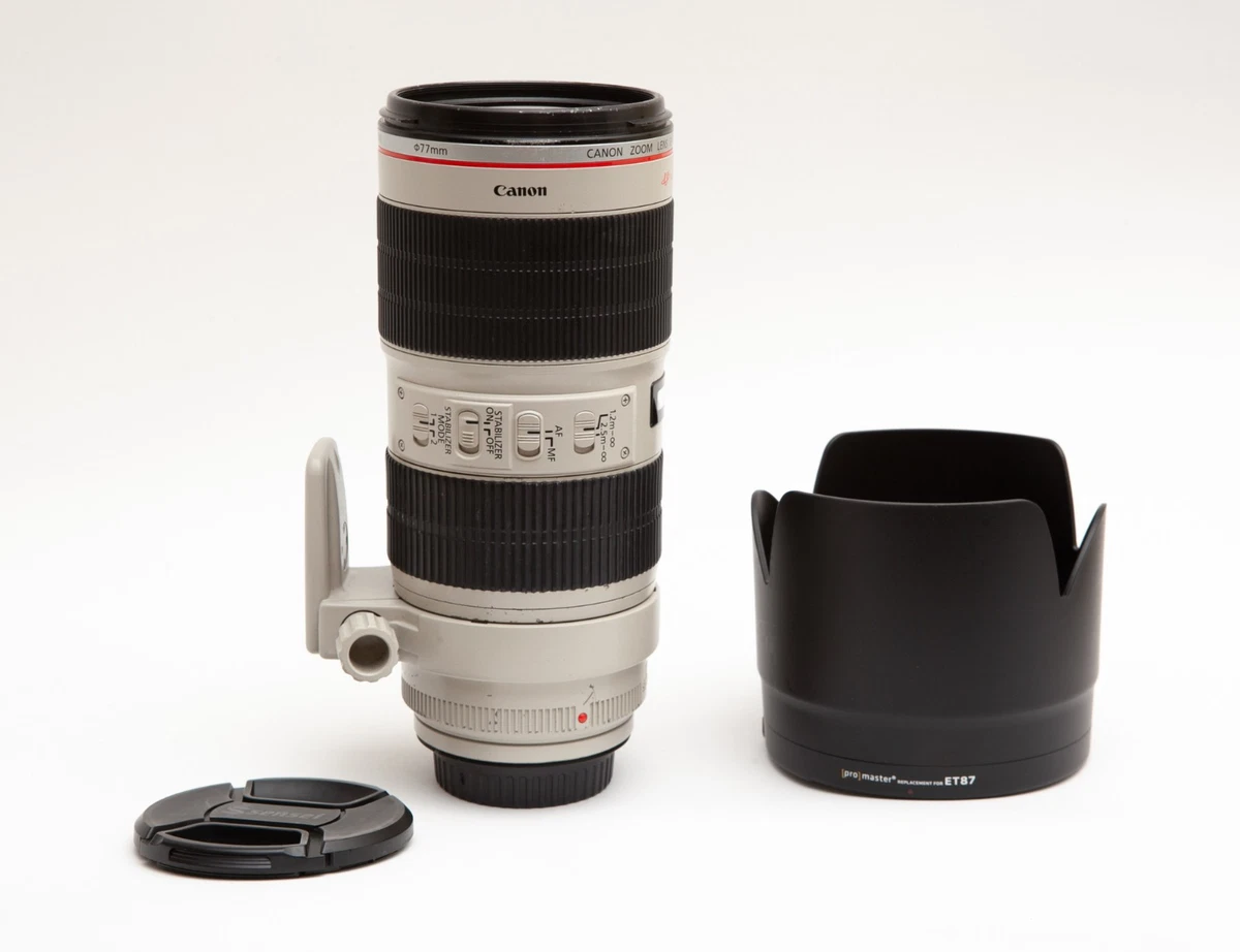 Canon 70-200mm Focal f/2.8 Camera Lenses for sale | eBay