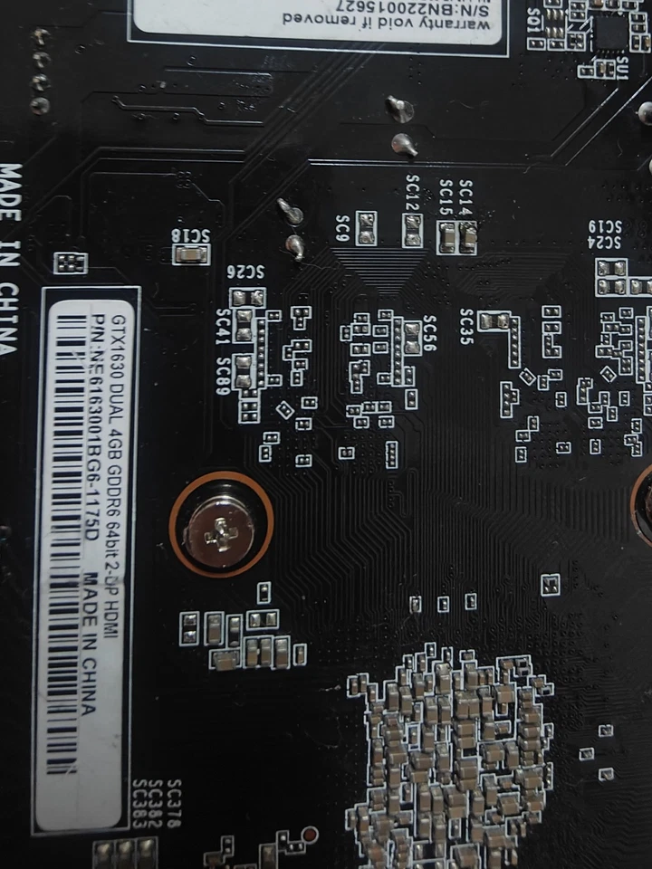 Palit Geforce GTX 1630 Nvidia 4GB GDDR6 64-bit 2 x DP x HDMI - Image 2 of 4