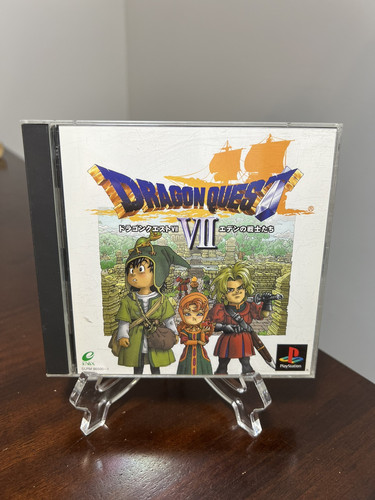 Dragon Quest 7 VII PS1 Enix Sony Playstation - mit OBI Strip - USA VERKÄUFER - Bild 2 von 8