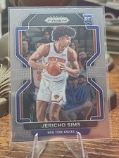 2021-22 Panini Chronicles Prizm #609 Jericho Sims New York Knicks RC