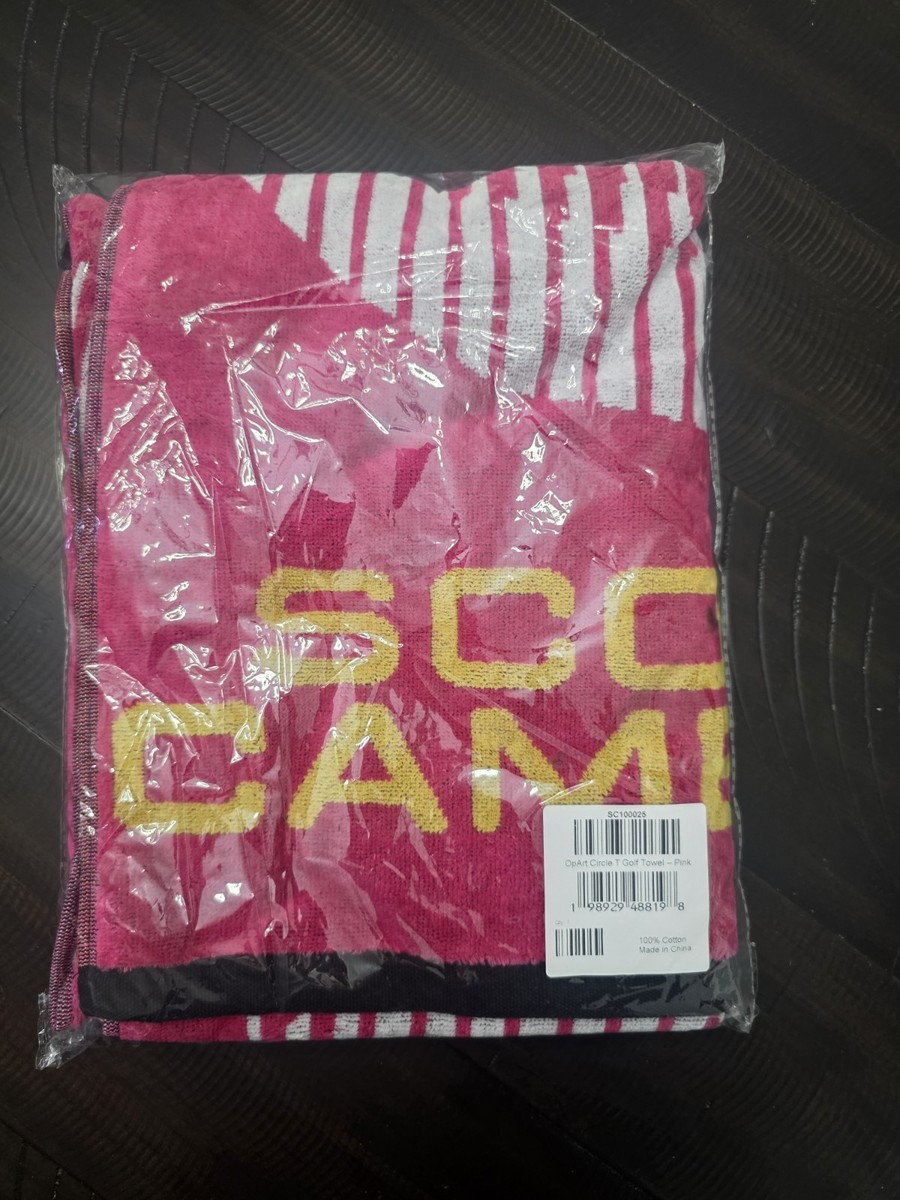 Scotty Cameron Titleist 2026 Masters Release Op Art Circle T Towel