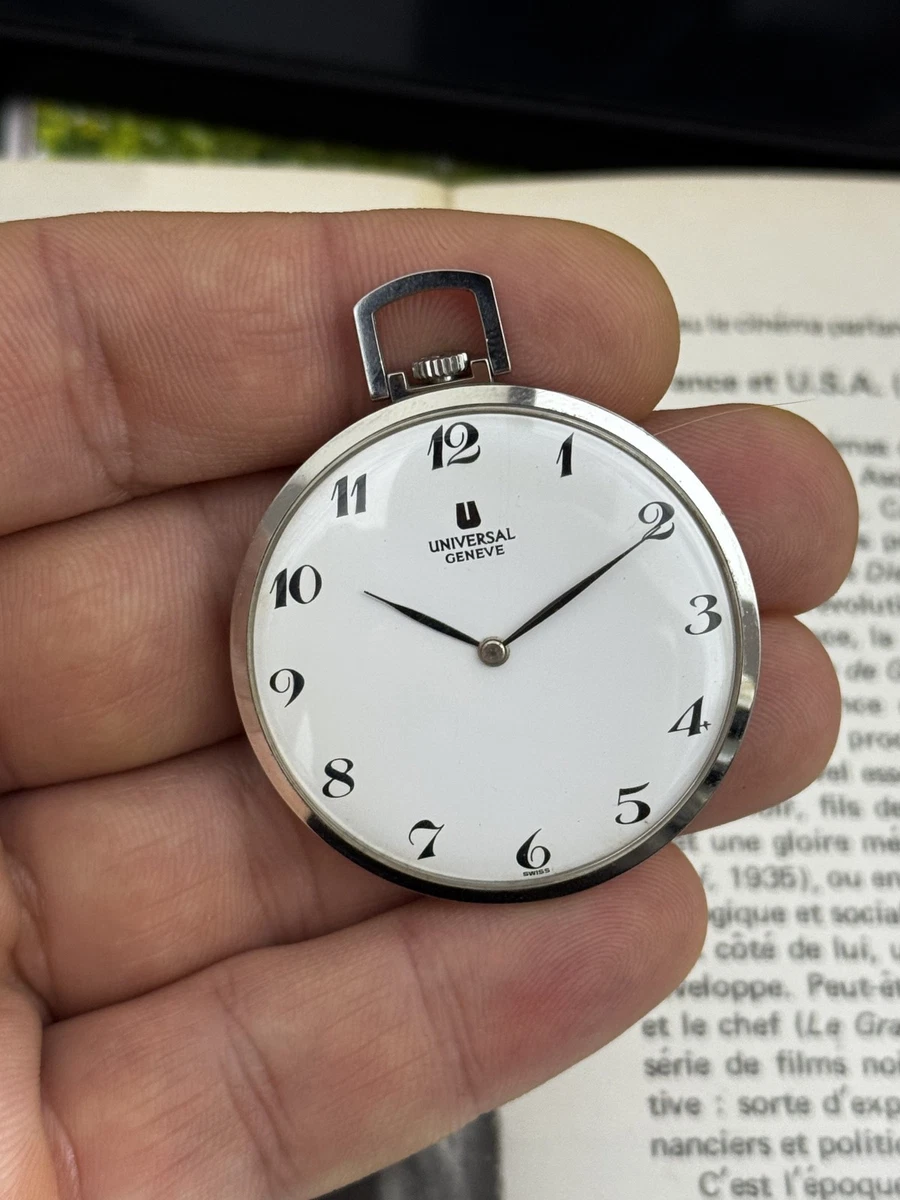 X 1 VERRE BOMBÉ MONTRE POCHE GOUSSET DIAMÈTRE 44.2 mm