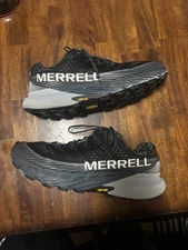 Merrell Agility Peak 5 Trail Running Shoes Mens Black Granite Size 11