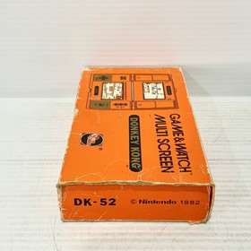 Vintage Donkey Kong Game & Watch BOX + FOAM ONLY - No Console