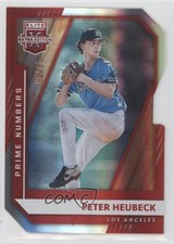 2021 Panini Elite Extra Edition Prime Numbers B Die-Cut 32/95 Peter Heubeck 0ym4