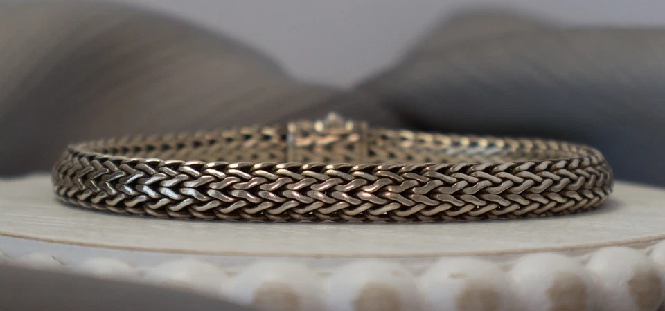 John Hardy Sterling Silver Classic Chain Bracelet 27.13G / 7.5in / 6mm - Image 2 of 4