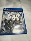 Ubisoft Assassin's Creed Unity Limited Edition PS4 Manual Multiplayer NTSC-U/C