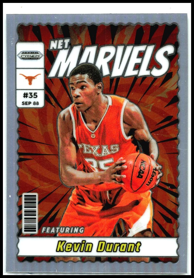 2024 Prizm Draft Picks Net Marvels Silver #35 Kevin Durant