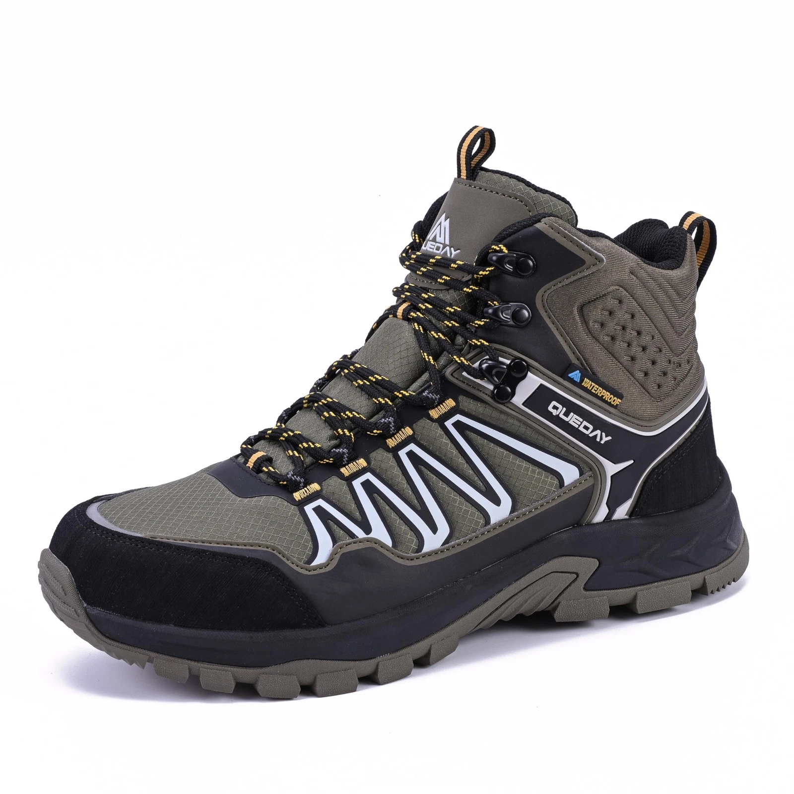 Green Waterproof Hiking Boots Mens Lightweight Walking Shoes Daily Hike Trekk...
Opens in a new wind