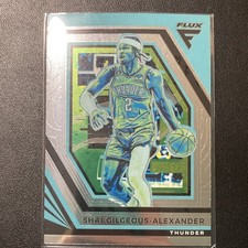 2022-23 Panini Flux Shai Gilgeous-Alexander Oklahoma City Thunder #154 Parallel