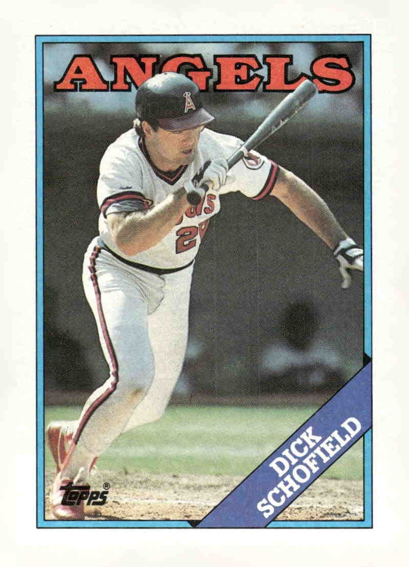 1988 Topps #43 Dick Schofield