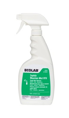 アースラ Ecolab 12043 ZephAir Mountain Mist Air Freshener, Commercial-Grade