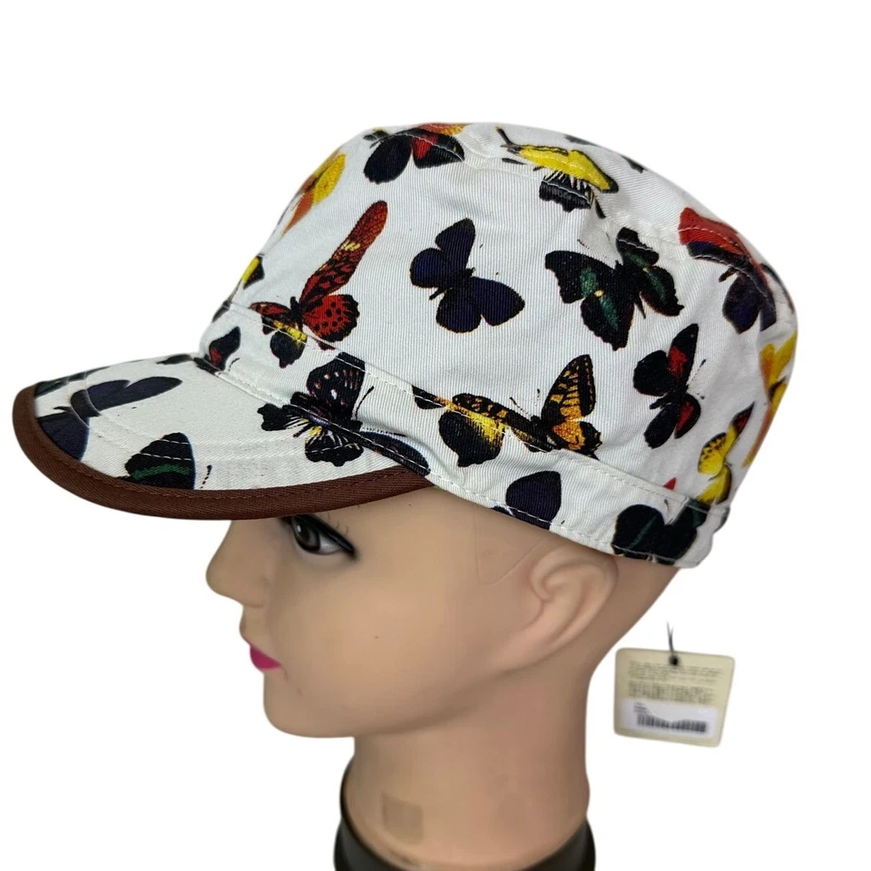 Gorra Grace Reversible Mariposa Sombrero Bronceado y Estampado Talla Única Ligera Lavable Foto 3 de 4